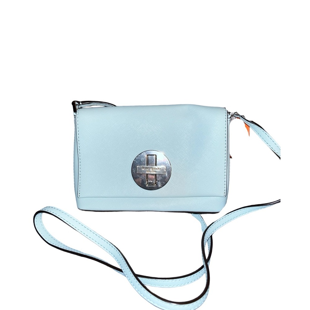 Kate Spade New York Elegant Sky Blue Crossbody Bag